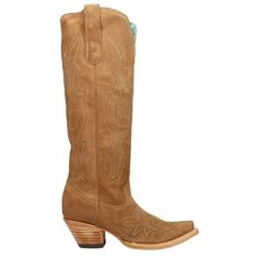 Looking for a stylish and unique pair of boots? Look no further than Suede Embroidery Tall Snip Toe Boots from Corral Boots! Size: 7.5.  Color: Brown.  Gender: female.  Age Group: adult. Fitted Western Suede Knee-high Boots, Pointed Toe Heeled Boots With Reinforced Heel For Ranch, Western Style Suede Boots With Pointed Toe, Western Heeled Boots With Reinforced Heel, Western Style Heeled Boots With Reinforced Heel, Western Style Closed Toe Heeled Boots With Reinforced Heel, Western Suede Boots With Stacked Heel, Western Heeled Boots With Wide Calf And Round Toe, Wide Calf Western Heeled Boots With Round Toe