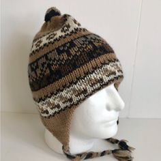 Unisex, Peruvian Alpaca Hat. New; ( No Tag) Peruvian Hat, Peruvian Alpaca, Alpaca Hat, Alpaca, Accessories Hats, Mens Accessories, Man Shop, Tags, Hats