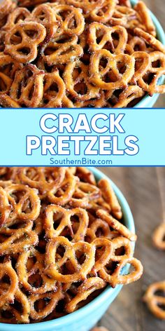 Crack Pretzels Snacks Videos, Spicy Pretzels, Carb Quick, Seasoned Pretzels, Snacks Protein, Snacks Sweet, Pretzel Snacks, Coconut Dessert, Snacks Healthy