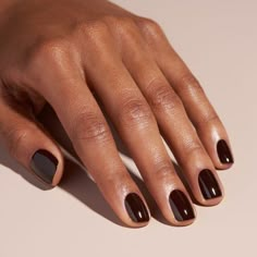 Cherry Nail Color, Black Cherry Nail Color, Black Cherry Nail Polish, Black Cherry Nails, Beauty Cabin, Cherry Nail, Brown Nail Polish, Brown Nail