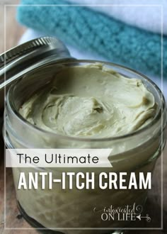 It’s that time of year. The little creepy crawlies come out. The kids go outside exploring and get into plants we’d rather them not touch. And the itchies come. But mama has a solution: The Ultimate Anti-Itch Cream! What’s so Ultimate About this Anti-Itch Cream? I’m glad you asked. Let me tell you a bit about this … Salve Recipes, Anti Itch Cream, Anti Itch, Herbal Recipes, Diy Remedies, Homemade Beauty