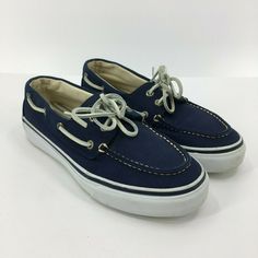 Men's Sperry Top-Sider Casual Boat Shoes Sneakers Size 8 M Navy   Pre-owned condition. No rips, holes, or stains. Occasional signs of normal wear may be present. Please see all photos for condition details. If you have any questions, please feel free to message me. Thanks for looking! Be Present, Sperry Top Sider, Top Sider, 8 M, Accessories Men, Sperrys, Boat Shoes, Sneakers Fashion, Shoes Sneakers