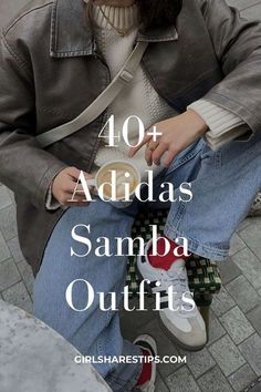 Cute Casual Sneaker Outfits, Weekend Vibes Outfits, Adidas Samba Winter Outfit Women, Weekend Spring Outfits Casual Styles, Summer Samba Outfits Women, Adidas Fall Outfit, How To Wear Adidas Gazelle Sneakers, Saturday Morning Sports Mom Outfit, Fall Outfits 2024 Over 40