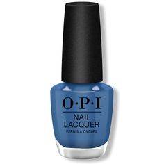 OPI Nail Lacquer - Suzi Takes A Sound Bath 0.5 oz - #NLF008 – Beyond Polish Earth Palette, Sea Nails, Nail Base Coat, Holographic Blue, Opi Infinite Shine, Colorful Nature, Blue Nail Polish, Blue Nail, Opi Nail Lacquer