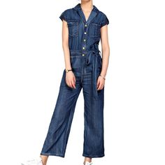 Introducing our 2023 Spring-Summer Collection of women's street-style denim overalls ââ‚?for the trendsetters that aren't afraid to make a statement!Why You'll Love It: Grunge-Inspired: Embrace the trend renaissance with this edgy piece. crafted to embody the spirit of rebellion with its distressed pattern. Loose Fit: Enjoy the comfort of loose-fit shorts. designed to hug your silhouette while ensuring ease. Embroidered Details: Designed with delicate embroidered details for a touch of sophistic Trendy Summer Jeans With Pockets, Non-stretch Jeans For Summer, Summer Trendy Jeans With Pockets, Casual Non-stretch Jumpsuits And Rompers For Summer, Summer Cotton Denim Jumpsuit With Button Closure, Chic Cotton Denim Jumpsuit With Relaxed Fit, Non-stretch Denim Blue Jeans For Summer, Casual Short Sleeve Overalls With Button Closure, Casual Overalls With Button Closure