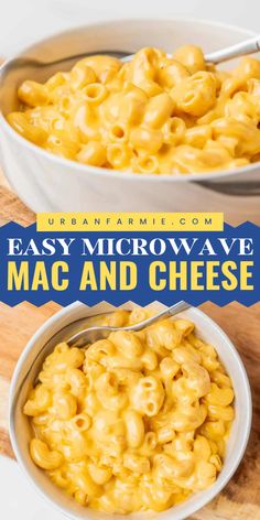 Indulge in the best Thanksgiving side! This Easy Microwave Mac and Cheese recipe features elbow macaroni, water, whole milk, shredded cheddar cheese, butter, salt, and pepper. Satisfy your cravings with this delicious dish. Serve this Thanksgiving side dish to impress your guests! Hearty Fall Meal, Thanksgiving Dinner Menu, Fall Vegan Recipes, Vegetarian Pasta Recipes, Thanksgiving Dinner Recipes, Fall Comfort Food, Microwave Recipes