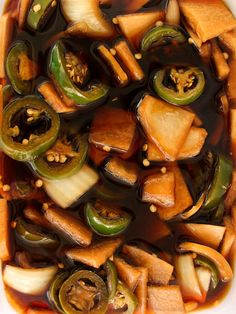 the food is prepared and ready to be cooked in the oven or on the stove