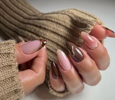 Inspiration Nails, Nails Autumn, Pink Ombre Nails, Subtle Nails, Classy Acrylic Nails, Classic Nails, Autumn Nails