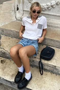 Emma Chamberlain Style, Emma Chamberlain Outfit, Emma Chamberlain Outfits, Europe Fits, All Jeans, Mode Inspo, Celebrity Outfits, Summer Fits