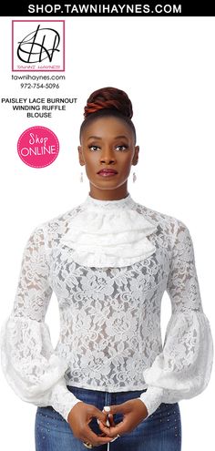 Net Top, Custom Apparel, White Blouse, Suits You, Custom Clothes, Ankara, Lace Top, Paisley, Custom Made