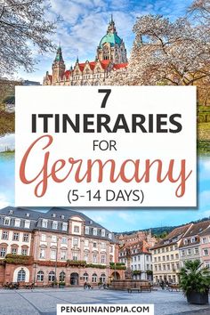 5-14 Day Germany Itinerary: A Guide For Planning Your Perfect Germany Trip Belgium Germany Itinerary, Travel Belgium, Yoga Kurse