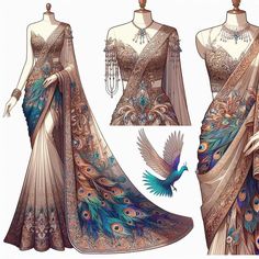 Fantasy Clothing Design Art, Creative Dress Design, Dress Fantasy Art, Fantasy Outfits Design, Fantasy Clothing Design, Fantasy Outfits Art, Fantasy Dress Art, Dress Illustration Art