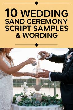 Wedding sand ceremony script samples for symbolic unity rituals. Colombian Wedding, Unity Sand Ceremony, Ceremony Candles