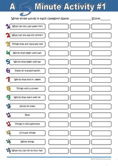 a printable activity for kids to do