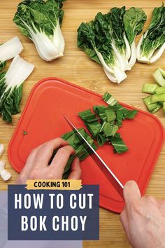 Learn how to cut bok choy for stir fry, soup, salads, and more! Plus tips on how to prepare bok choy for cooking with step-by-step photos. #bokchoy #kitchenbasics #cooking #cookingtechnique Boy Choy Recipes, Healthy Asian Dinner Recipes, Stir Fry Soup, Bock Choy Recipes, Book Choy, Boy Choy, Beef With Oyster Sauce, Umami Recipes, Choy Recipes