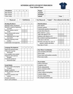 an employee's student progress sheet with the number of students in each class, and numbers