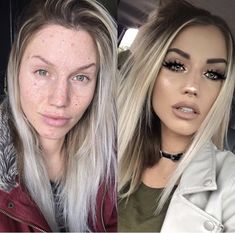 Make Up Transformation, Celebs Without Makeup, Drag Make-up, Makeup Before And After, Makeup Secret, Graduation Makeup, Makeup For Blondes, Power Of Makeup, Makeup Transformation