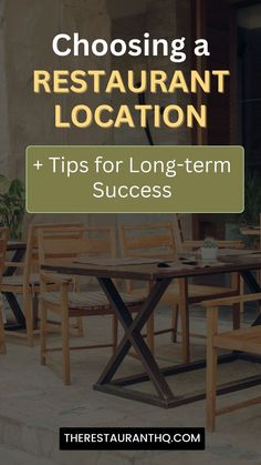 Choosing a Restaurant Location [+ Tips for Long-term Success] Restaurant Kitchen Equipment, Location Analysis, Opening A Restaurant, Restaurant Management, Guest Experience, Best Location, A Restaurant, You Choose, Award Winning