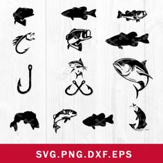 fishing svg dxf files