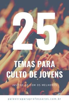 25 sugestões de temas para culto de jovens Temas para culto de jovens: A escolha do tema para culto de jovens se tornou um desafio. Mas vamos te ajudar simplificando a escolha do seu tema de sucesso com algumas ideias, confira! Gods Love Quotes, Leadership, Love Quotes, The Outsiders, Tech Company Logos, Bible, Social Media