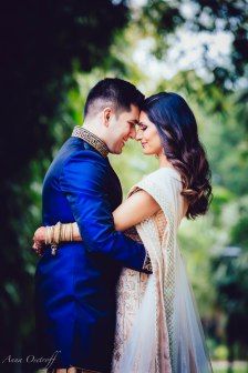 Esha Sohil Lightspace Indian Engagement Party Photography Brisbane Anna Osetroff Portraits Brisbane Botanical Gardens Couple Shots, Bride Photo