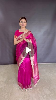 Heena Gehani on Instagram: "Next time you carry open pallu , 
Try this hack and it will stay in place neatly all the time 💕

Dripping in elegance and grace ✨💖 This ethereal pink soft tissue silk saree, adorned with stunning golden borders, is a masterpiece of timeless beauty. The delicate shimmer of the tissue fabric combined with the regal golden accents makes it perfect for weddings, celebrations, or any occasion where you want to shine. 💕 Embrace sophistication and make every moment golden! 

Received this stunning saree from @alankaar_ahmedabad 

Check out their page for more such beautiful collection. 
#ElegantSarees #PinkPerfection #GoldenGlow #TimelessStyle”"