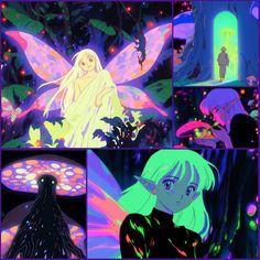 the fairy princess and her friends are all different colors