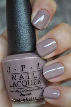 The 20+ Trendiest Fall Nail Colors + Fall Nails Inspiration | Fall Nails Opi, Nail Polish Colors Winter, Winter Nail Polish, Nails Polish, Colorful Nail Designs, Fall Nail Colors, Beach Nails, Opi Nails, Fall Nail