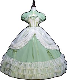 Green Fitted Ball Gown Quinceanera Dress, Fitted Green Ball Gown Quinceanera Dress, Fitted Green Quinceanera Dress For Debutante Ball, Princess Style Green Ball Gown With Fitted Bodice, Green Floor-length Dress For Quinceanera, Green Ball Gown For Prom Season, Green Ball Gown For Quinceanera, Green Ball Gown For Prom Season Quinceanera, Green Ball Gown Quinceanera Dress For Prom Season