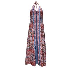 Product Name: Women's Bohemian Dress Floral Printed Halterneck V-neck Boho Maxi Backless Beach Dress Item NO.: zico_1365 Weight: 0.3 kg = 0.6614 lb = 10.5822 oz Category: Clothing> Women> Dresses & Skirts Creation Time: 2022-10-23 V-neck Boho Print Sundress For Beach Season, Red V-neck Boho Hippie Dress, Red Boho Print V-neck Maxi Dress, Red Sundress For Beach Cover-up, Red V-neck Beach Dress For Beach Season, Red Printed V-neck Sundress, Flowy V-neck Halter Dress For Beach, Red V-neck Beach Dress For Vacation, Red Boho Summer Dress For Vacation