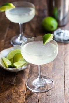 The classic Daiquiri is a classic rum cocktail made with fresh lime juice and simple syrup, no blender required. It’s light, refreshing, and delicious.