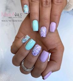 Working Nails Professional, Mothers Day Nails Ideas Acrylic, S On Nails, Spring Nails Sparkle, Ombre Nail Art Designs Classy, Jell Nails, Mermaid Nail Designs, Portugal Nails, 2023 Manicure