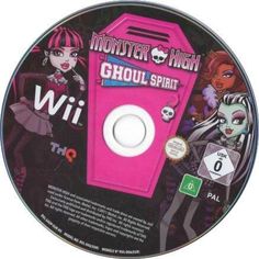 the dvd cover for monster high ghoul spirit