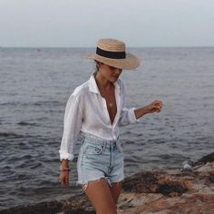 Tan Tank Dress Outfit, Beach Vacation Looks 2023, Chilly Spring Date Night Outfit, Casual Boating Outfit Summer, Tank With Button Up Shirt, East Hampton Outfits, Cropped Jeans Outfit Spring, Florida Outfits Summer, Dorothy Dandridge