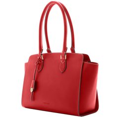 A Luxurious Find   This sleek tote, crafted in Italy from fine grain Italian leather, can be dressed up or down for any occasion. Pre Black Friday, Monogram Pendant, Credit Card Wallet, Black Friday Deals, Dooney & Bourke, Buy Now, Dooney Bourke, Luxury Handbags, Red Fashion