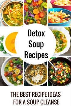 Healthy Detox Soup, Soup Recipes Healthy Crockpot, 7 Day Cabbage Soup Diet, Soup Recipes Healthy, Detox Vegetable Soup, Healthy Homemade Snacks, Detox Kur