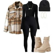 #style #fashion #ootd Outfits With Tan Jacket, Trendy 2024 Fall Outfits, Womens Plus Size Winter Outfits, Amazon Autumn Outfits, Comfy Warm Fall Outfits, Michael Kors Boots Outfit, Outfits For Nyc In December, Cold Business Casual Outfits, Everyday Fashion Outfits Casual