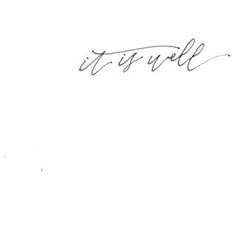 the word it is spelled in cursive writing on a white paper with black ink