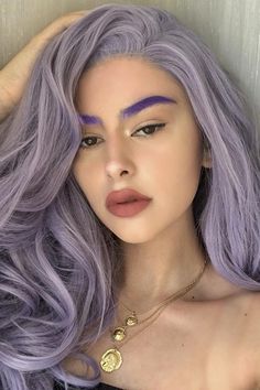 Hair For Morena, Violet Hair Colors, Violet Hair, Dark Red Hair, Long Face Hairstyles, Face Shape Hairstyles, Lavender Hair, Long Hair Color, Brown Blonde Hair