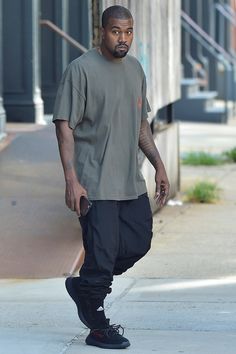 The Kanye West Look Book Photos | GQ                                                                                                                                                                                 More Kanye West Clothing, Kanye West Outfits, Kanye Fashion, Kanye Yeezy, Kanye West Style, Outfits 2014, Yeezy Fashion, Yeezy Outfit, Book Photos