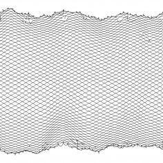 an image of a piece of paper that has been drawn with wire mesh on it