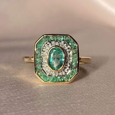 Target Ring, Ring Square, Ring Emerald, Emerald Engagement, Tiny Diamond, Deco Ring, North South, To Infinity And Beyond, Bling Rings