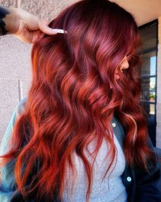 Dark Red Purple Hair, Dark Red Balayage, Red Velvet Hair Color, Dark Red Hair Dye, Auburn Red Hair Color, Deep Red Hair Color, Dark Ginger Hair, Red Purple Hair, Red Hair Colors