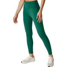 Stylish and functional, the Beyond Yoga Powerbeyond Strive HW Midi Legging is a great daily wear tight that can keep up with whatever your day has in store. The nylon and elastane blend locks in a secure fit that encourages movement, while the 7/8-length offers effortless styling. Green Micro-elastic Yoga Pants For Training, Green Yoga Pants For Training, Green Moisture-wicking Yoga Pants For Training, Green Micro-elastic Leggings For Running, Green Tight Activewear For Training, Green Breathable Leggings For Pilates, Functional Green Micro-elastic Leggings, Green Full-length Activewear For Pilates, Functional Green Yoga Leggings