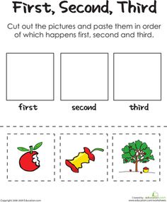 the first, second and third grade worksheet is shown with pictures on it