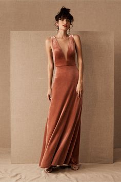 Dinner Dress Formal, Brown Evening Dresses, Jenny Yoo, Dinner Dress, 인물 사진, Formal Evening Dresses