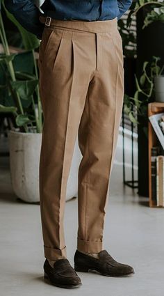 Gurka Pants Men, Mens High Rise Pants, Gurkha Trousers Men, High Rise Trousers Men, Ghurka Pants Men, Cotton Trousers For Men, Men Trousers Style, Gurkha Pants Men, High Waisted Trousers Men