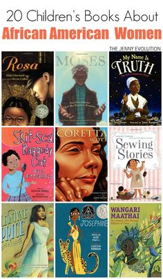 20 African American Children Books About Womenpinned by www.helpingkidsrise.org Books About Women, African American Childrens Books, Womens History, American Children, Womens History Month, We Are The World, About Women