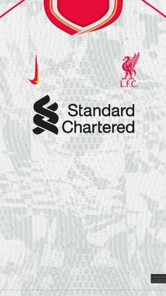 liverpool's new home shirt for the 2012 / 2013 season