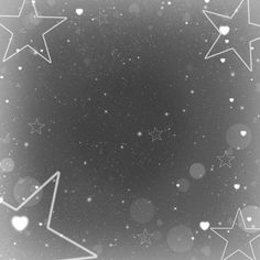 black and white photo with stars in the sky